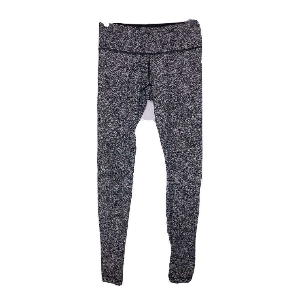 Lululemon Wunder Under Pant Plush Petal Deep Coal Ghost Size 6 31"